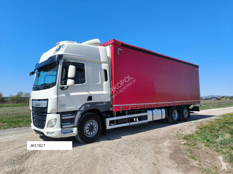 شاحنة DAF CF410/ AUTOMAT/ SOLÓWKA/ 6x2/ OŚ...