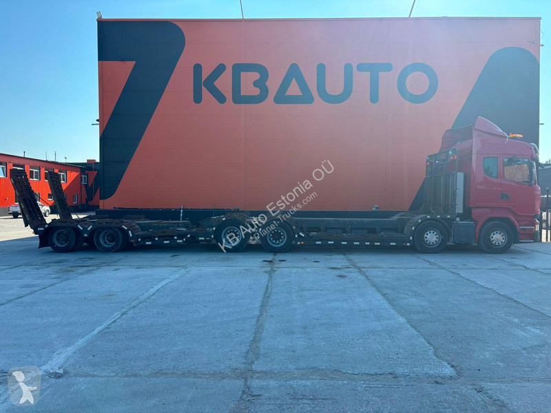 شاحنة Scania R 490 8x4 + Släpet Smemax 2 axle...