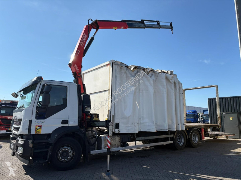 شاحنة Iveco 420 + 6X2 + FASSI F 135 - 3X EXT. +...