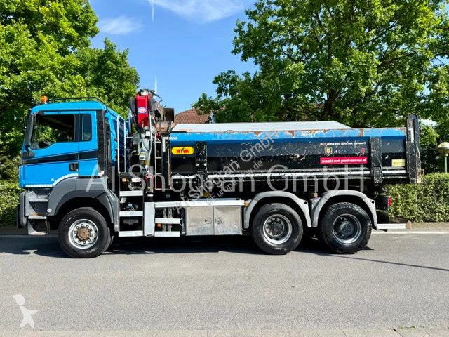 Camión MAN 26.400 /6x6/Kipper Mit HMF 1643 Z2...