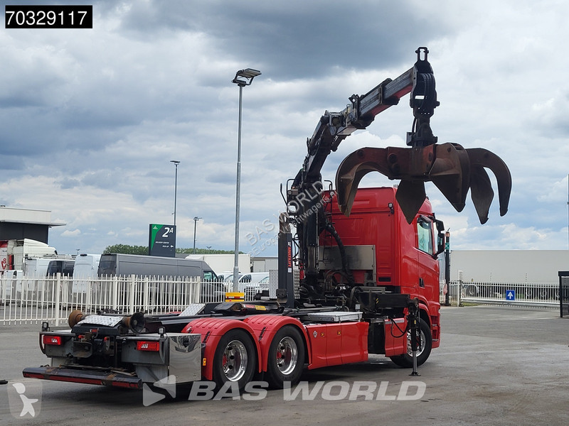 شاحنة Scania S520 6X2 HIAB J1250Z93 Crane +...