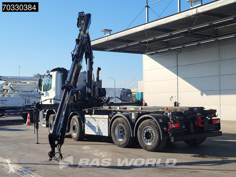 شاحنة DAF 460 8X2 HIAB 144 B-3 HIDUO Crane kran...