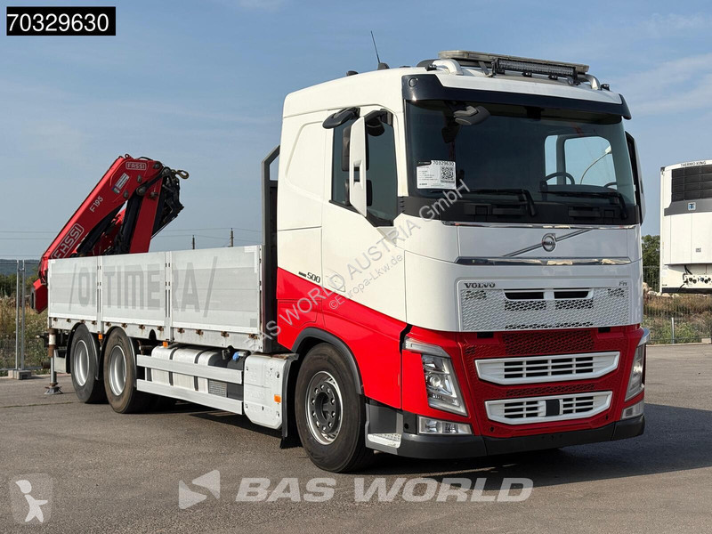 شاحنة Volvo 500  6X2 FASSI F195A 2.25 E-Dynamic...