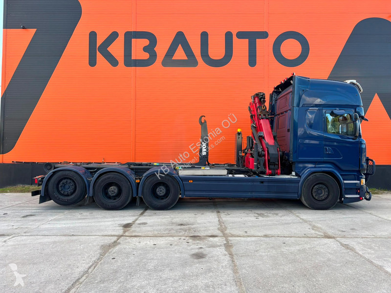 شاحنة Scania R580 8x4*4 BIG AXES / RETARDER /