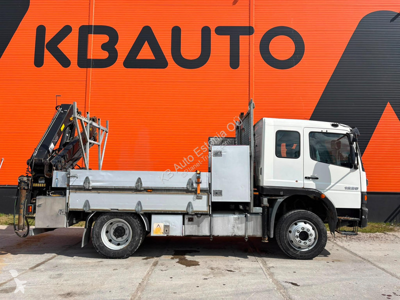 شاحنة Mercedes 1225 4x4 HIAB 088E-4 / PLATFORM...