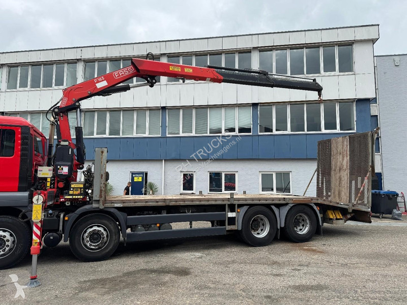 شاحنة MAN 35.360 8X2 + FASSI F165A 2.22 +...
