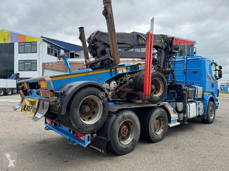 شاحنة Scania R480 6X4 + EPSION SRX47 + 2 AXE...