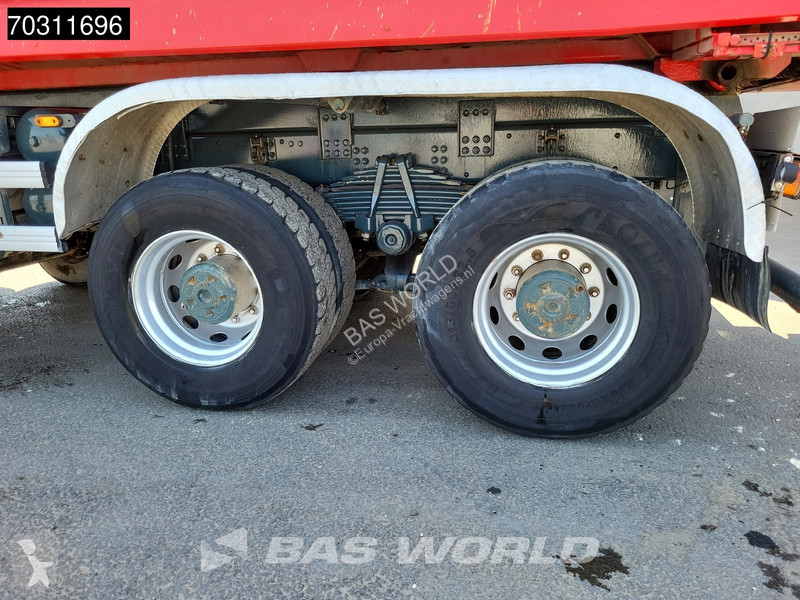 شاحنة Scania 420  8X6 8x6 Steel suspension 18m3...