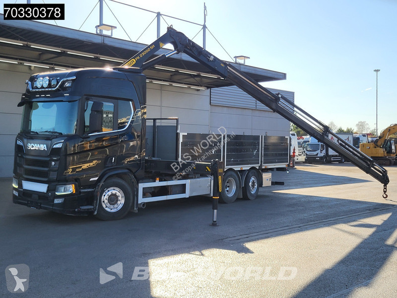 شاحنة Scania R580 6X2 Palfinger PK23002 SH-E...