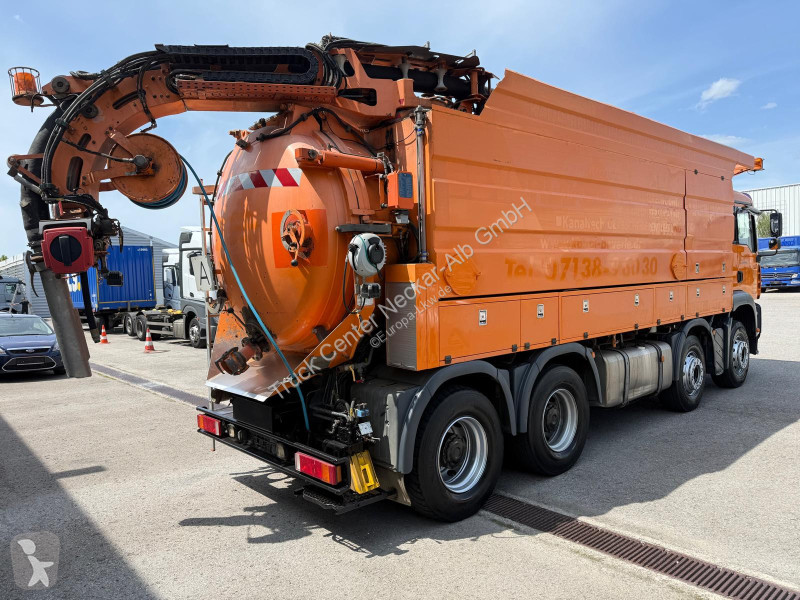 Camión MAN TGA HD Saug+Spülwagen Fernbedienung TÜV
