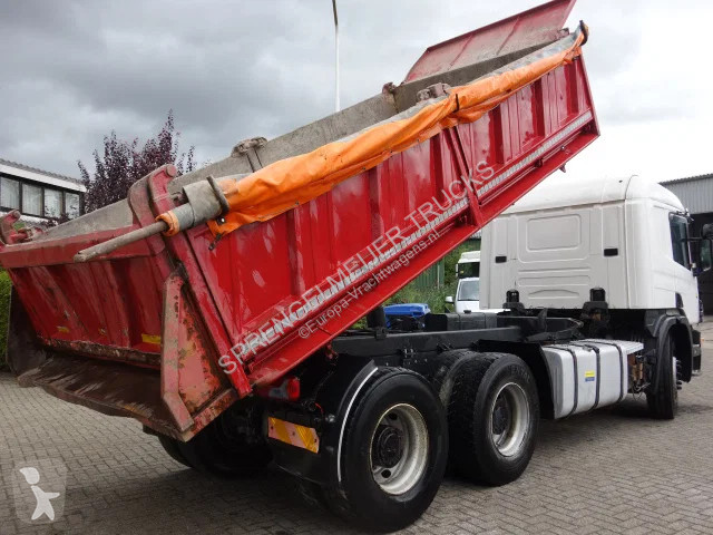 شاحنة Scania 380 6X4 MEILLER...
