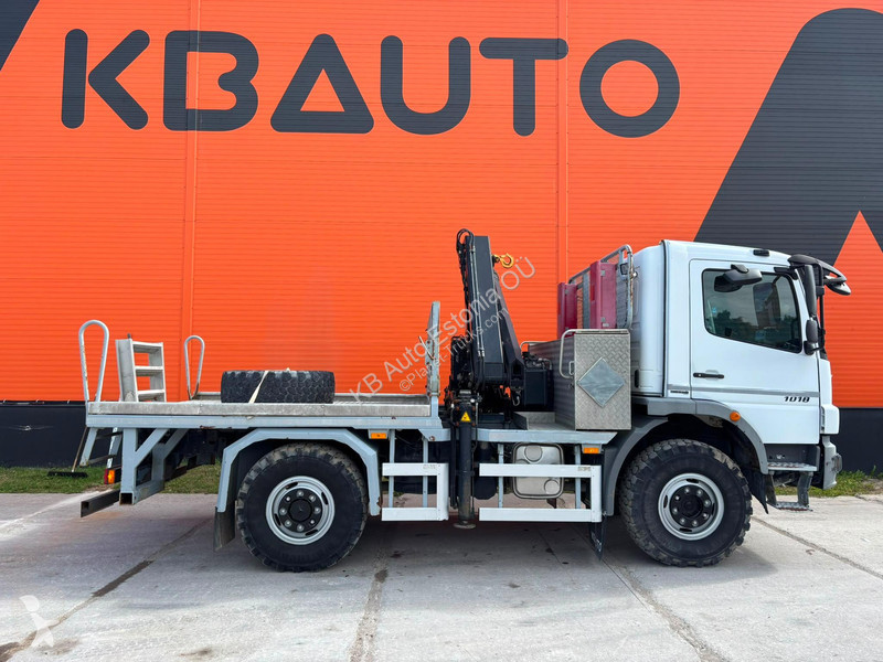 شاحنة Mercedes 1018 4x4 Hiab 077 - B3 HiDUO