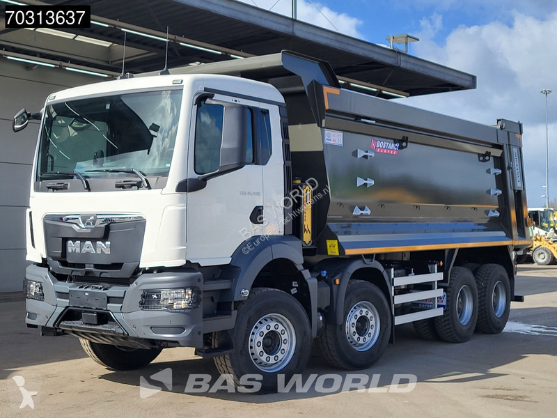 شاحنة MAN TGS 8X4 NEW! 26m3 Tipper Full Steel...