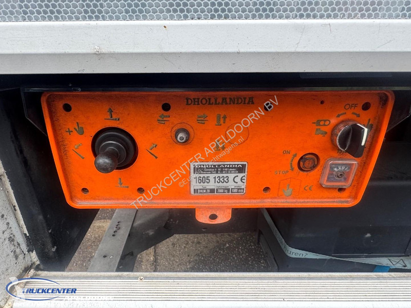 شاحنة MAN Closed box with Dhollandia tail lift