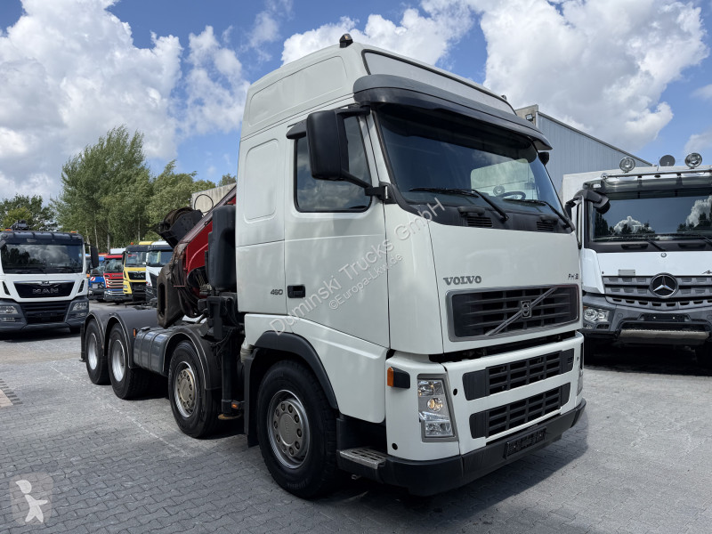 Camion Volvo 460 8X4 Kran Fassi F1000