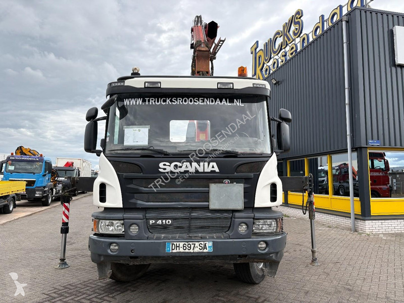 Camión Scania P 410 + FASSI F 165 - 2X EXT. +...