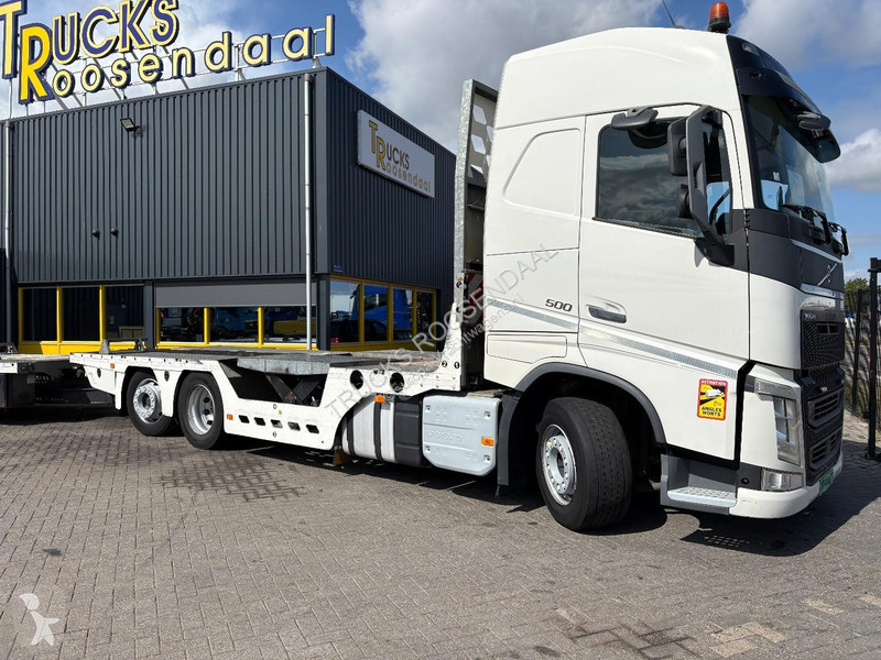 Camion Volvo 500 + HYDRAULIC PLATFORMS + WINCH...