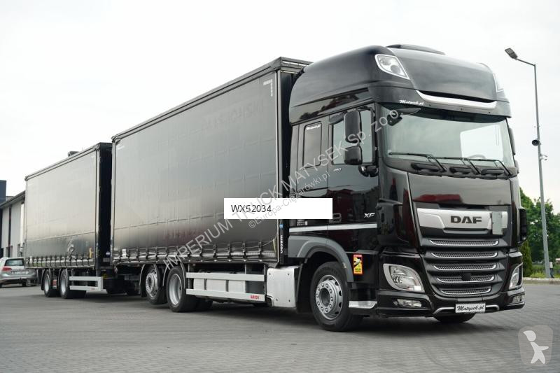 Vrachtwagen DAF XF 480 / ZESTAW TANDEM 120 M3 /...