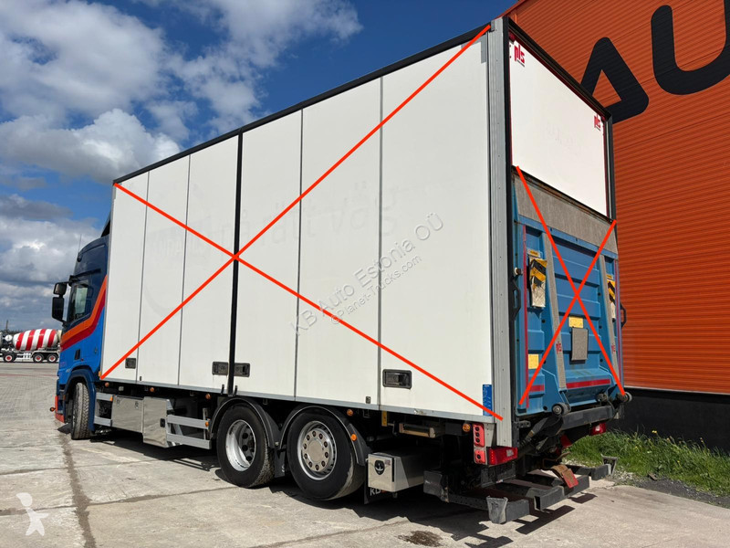 Vrachtwagen Scania R520 6x2*4 BOX =7340 mm