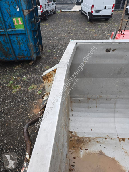 Camion  Bruns abrollcontainer Edelstahl container