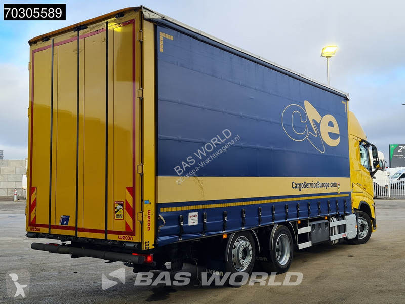 Camión Volvo 460 6X2 Curtainsider LNG Engine...