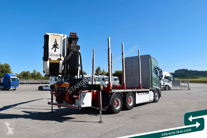 Camion Volvo 750 6x4 Palfinger Kabinenkran...
