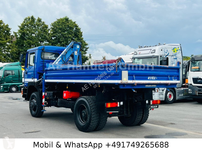 Vrachtwagen MAN BB Meiller 4x4 5m3...