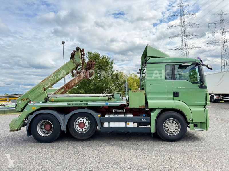 Camion MAN TGS XLX 6x2 Meiller AK16 Lenk / Lift