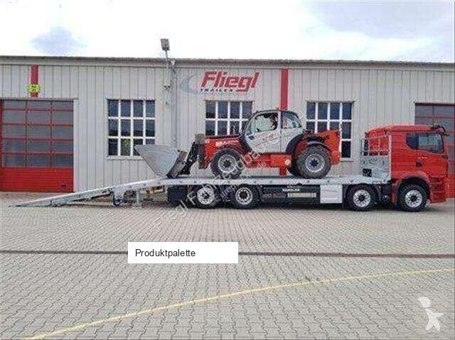 Camión  LKW Tieflade Liftmaster Aufbau für 4...