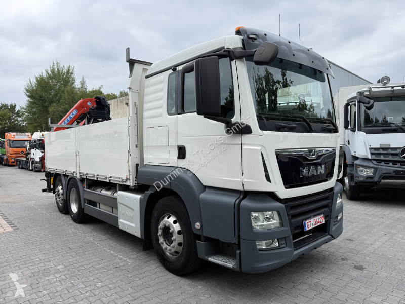 Camion MAN TGS 26.470 6X2 Effer 215 bis 16 Meter