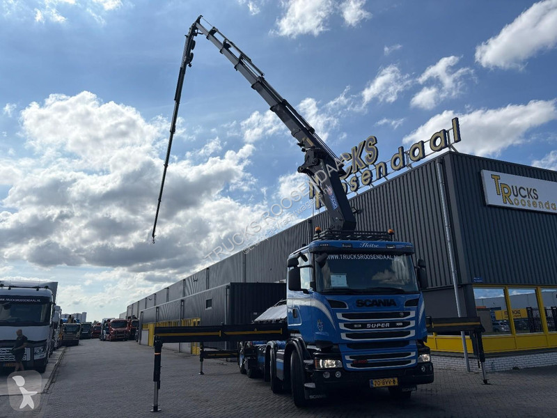 Camión Scania R  490 + HMF 5020 - 6X EXT. + JIB...