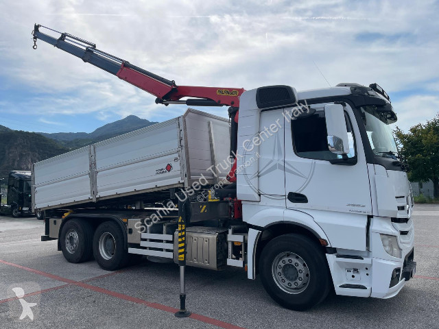 Вантажівка Mercedes ACTROS 2563 CON GRU...