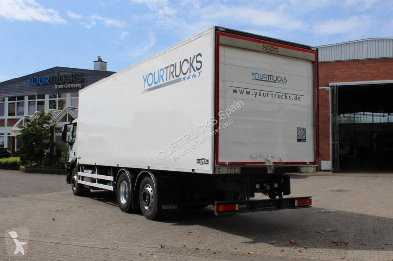 Camión Iveco 400 E6 TK T-1200R Lenkachse Strom...