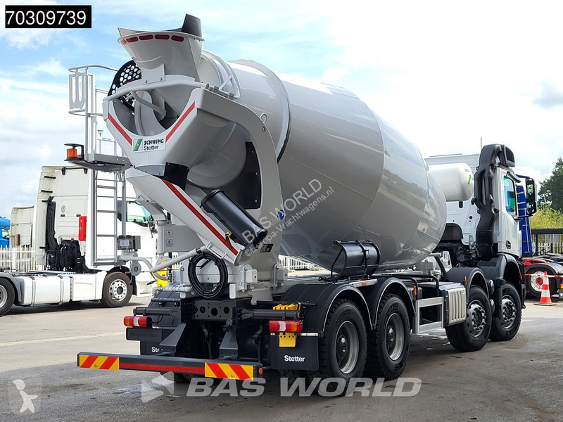 Mercedes 4142 8X4 NEW! 12m3 Stetter Mixer...