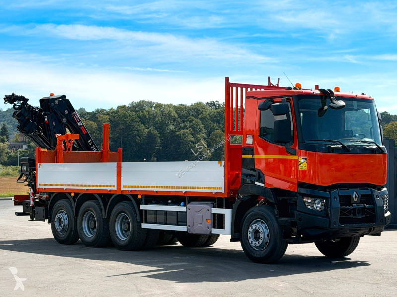 Camión Renault C430 Pritsche 7,10 m  HIAB 211...