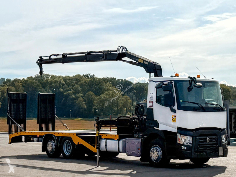 Camión Renault T 380 Abschleppwagen 8,00 m HIAB...