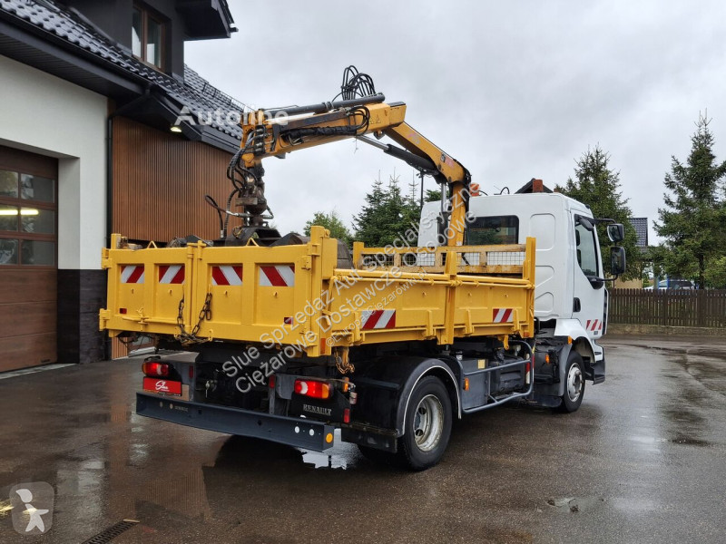 Camión Renault HDS Wagen Kran Wywrotka