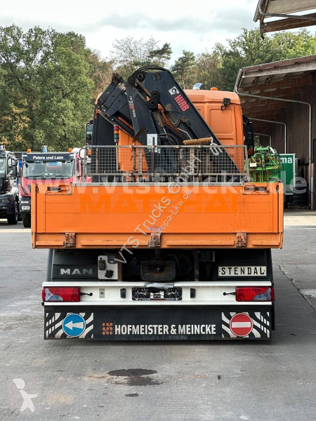 Camión MAN TGX 6x4 Pritsche + HIAB 166E-2 Ladekran
