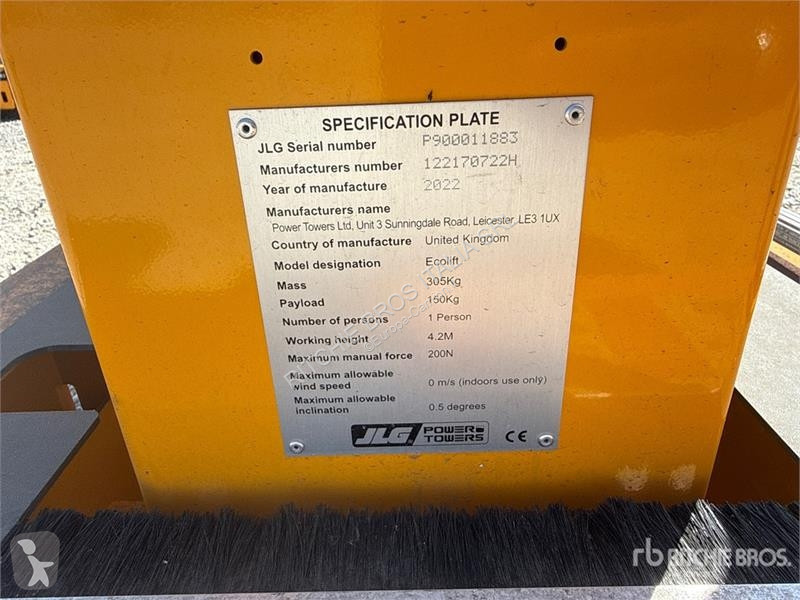 升降机 JLG ECOLIFT Vertical Mast Lift