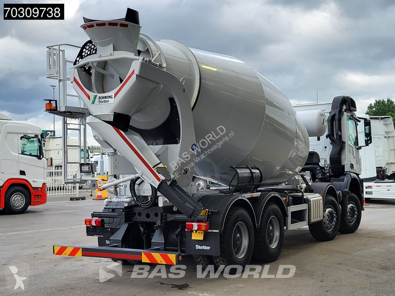 Camión Mercedes 4142 8X4 NEW! 12m3 Stetter...