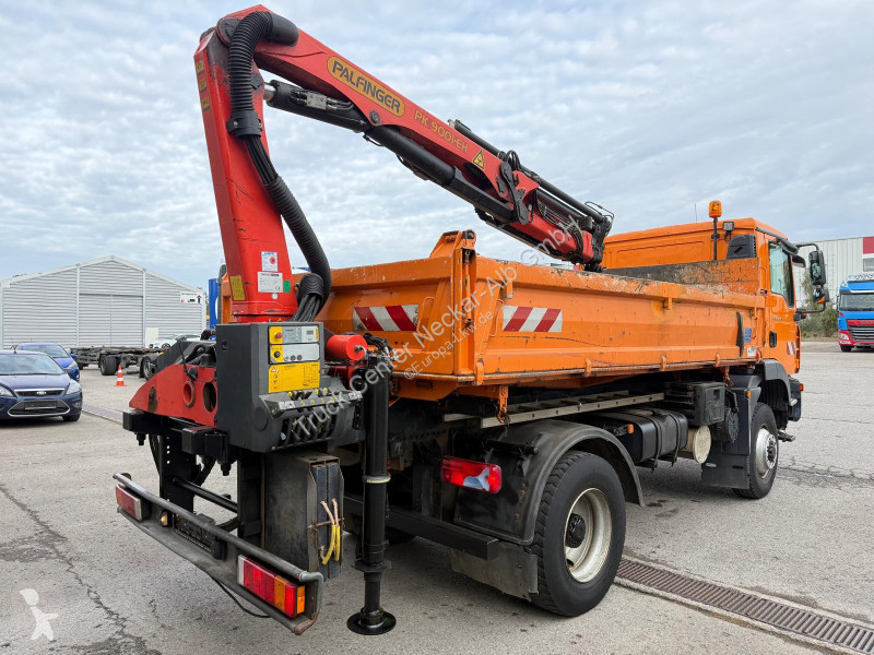 MAN TGM  13.240 4x4 3-S-Kipper Palfinger Kran...