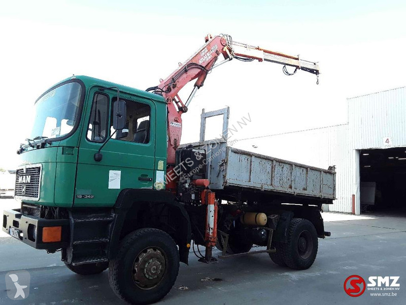 Kamion MAN 19.342 Atlas Ak80 4x4
