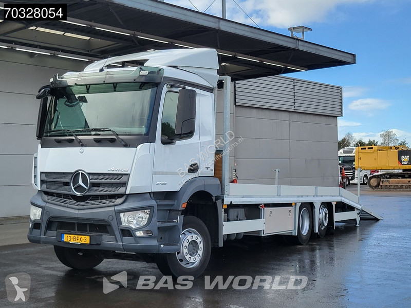 Kamion Mercedes 2735 6X2 Machine transporter...