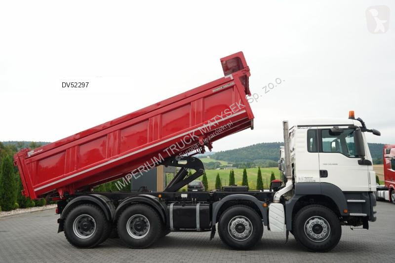 Camión MAN TGS 35.400 / 8X4 / WYWROTKA 2...