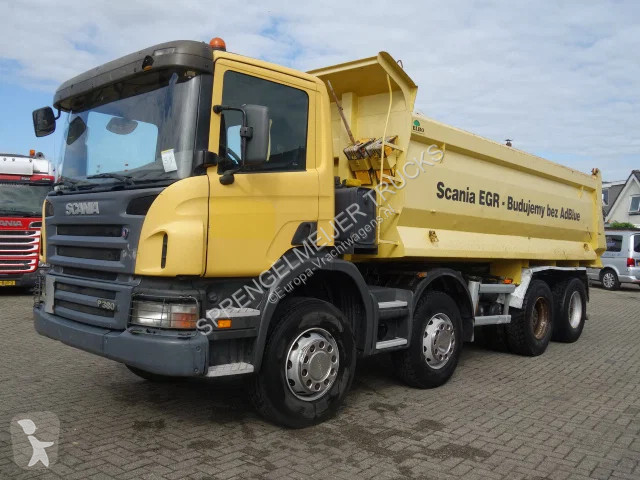 Kamion Scania P380 8X4 MET 20CUB STEE...