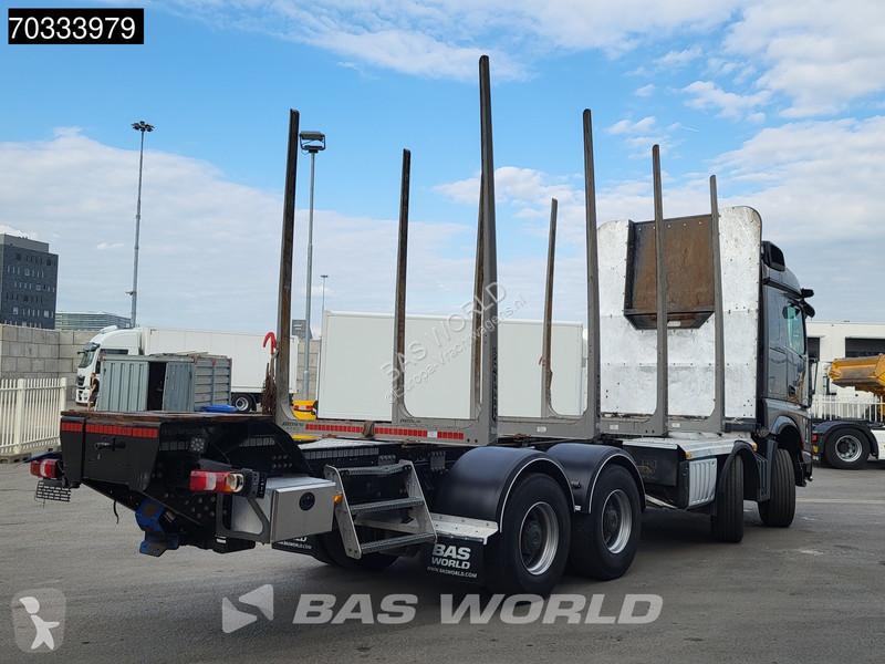 Kamion Mercedes 3763 8X4 Holztransport timber...
