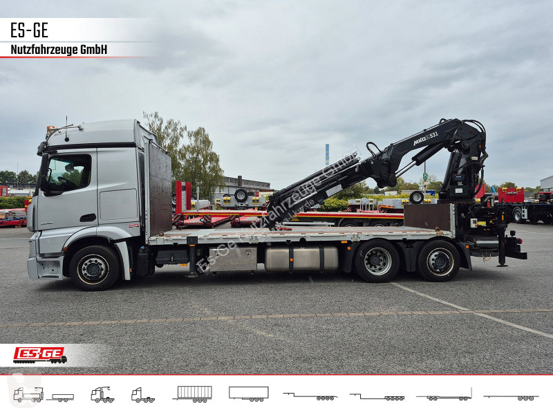 Camión Mercedes 2546 L 6X2 ACTROS, Pritsche,...