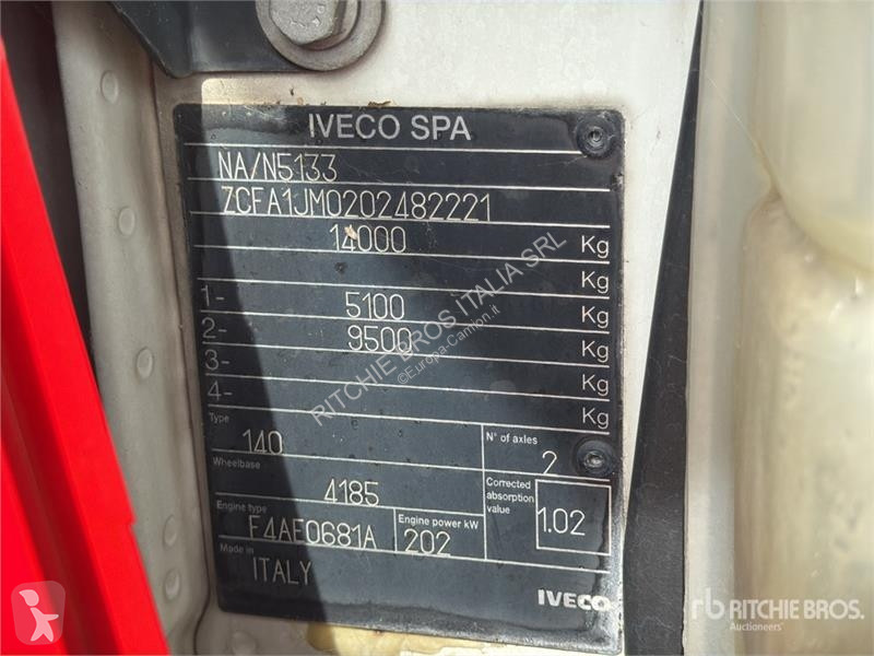 Kamion Iveco 140E28 4x2 Refrigerated Truck