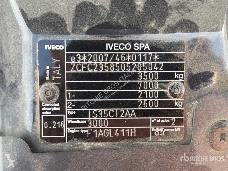 Camión Iveco 35-12