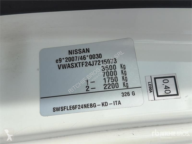 Kamion Nissan Multitel HX195 19.5 m on Nissan...